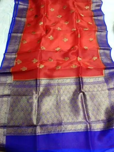 Buy Kora Banarasi Saree Online