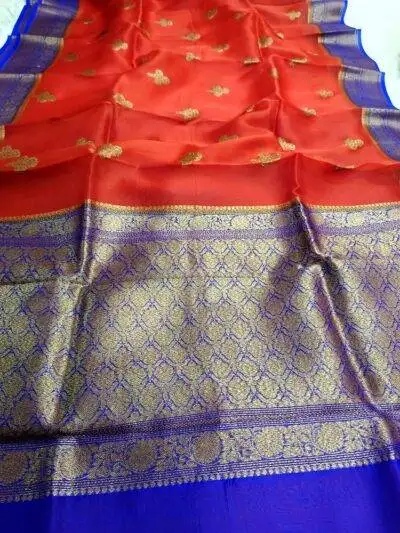 Buy Kora Banarasi Saree Online