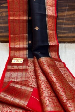 Kora Organza Banarasi Saree