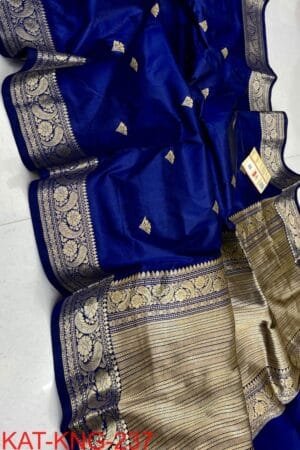 Kanjivaram Banarasi Work Pure Silk Saree