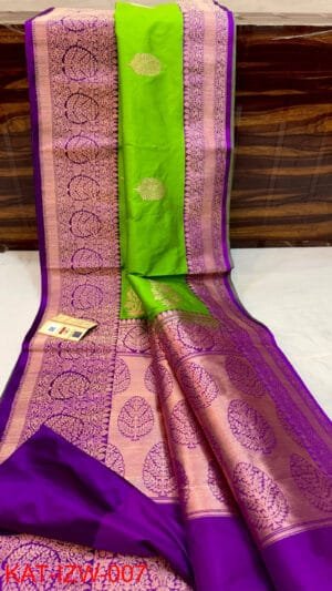 Handcrafted Banarasi Wedding Saree