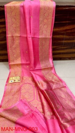 Banaras sarees with zari work