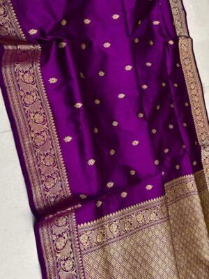 Banarasi Katan Silk Reception Saree