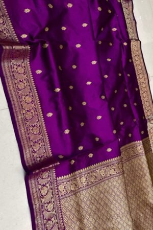 Banarasi Katan Silk Reception Saree