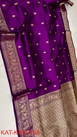 Banarasi Katan Silk Reception Saree