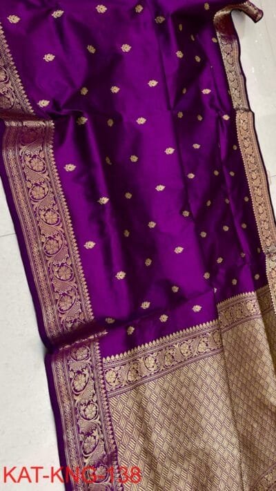 Banarasi Katan Silk Reception Saree