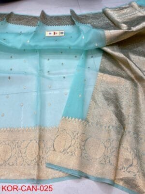 Banarasi Kora Organza Sarees Online