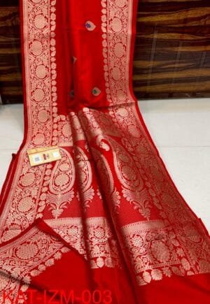 Handcrafted Banarasi Wedding Saree
