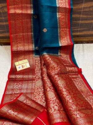 Banarasi Kora Organza Sarees Online