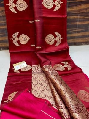 Banarasi Katan Silk Saree for Marriage