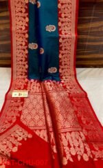 Pure Banarasi Katan Silk Wedding Saree