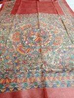 Buy Madhubani Painting Saree