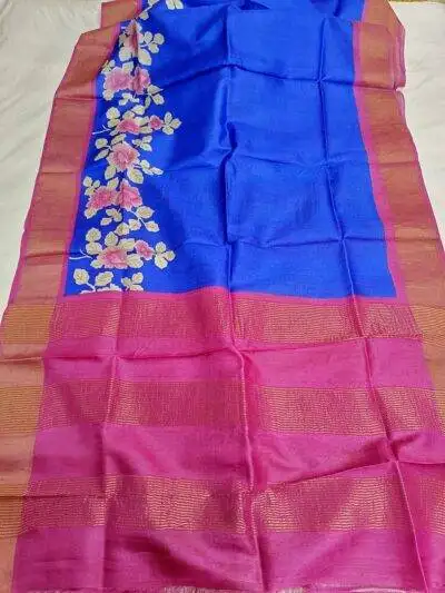 Buy Pure Tussar Silk Sarees Online