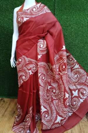 Handloom Silk Batik Saree