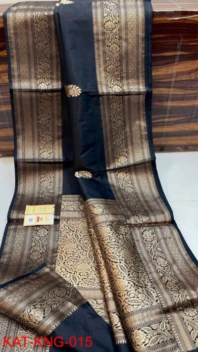 Kanjivaram Banarasi Work Pure Silk Saree