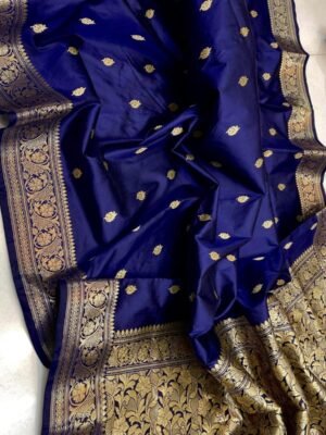 Kanjivaram Banarasi Work Pure Silk Saree