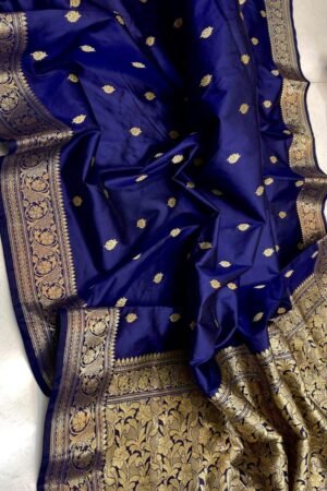 Kanjivaram Banarasi Work Pure Silk Saree
