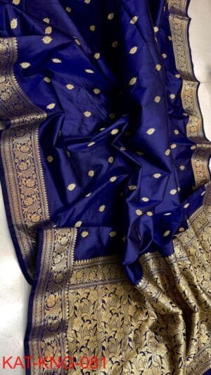 Kanjivaram Banarasi Work Pure Silk Saree