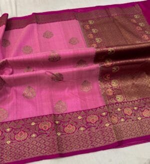 Latest Tussar Banarasi Saree