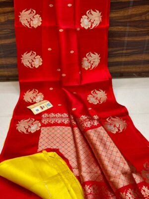 Pure Silk Banarasi Saree for Marriage