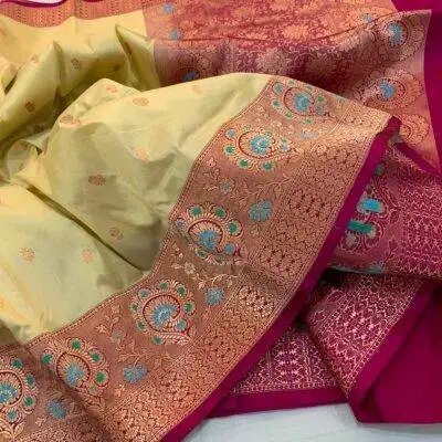 Pure Silk Banarasi Saree for Marriage