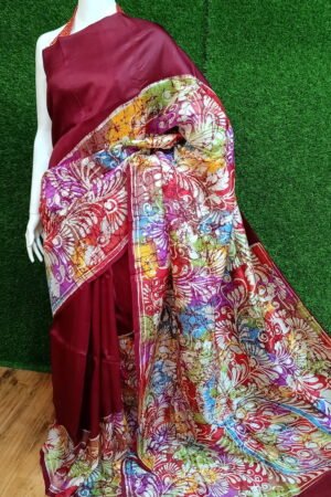 Latest Silk Batik Saree