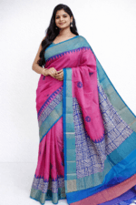 Elegant Zari Border Pure Tussar Silk Saree
