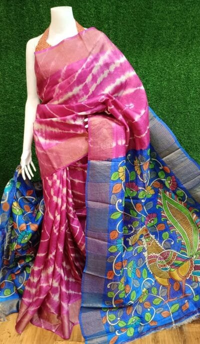 Designer Pure Tussar Silk Saree