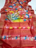 Kalamkari Tussar Silk Saree 2025 Kalamkari Tussar Silk Saree 2025