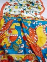 Hand-Painted Kalamkari Saree