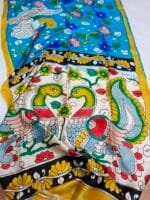 HandPainted Kalamkari Silk Saree
