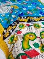 HandPainted Kalamkari Silk Saree