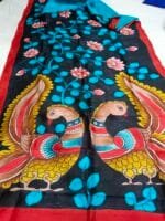Handwoven Bishnupuri Silk Saree