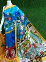 HandPainted Kalamkari Silk Saree