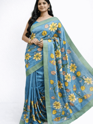 Pure Silk Kalamkari Saree Online
