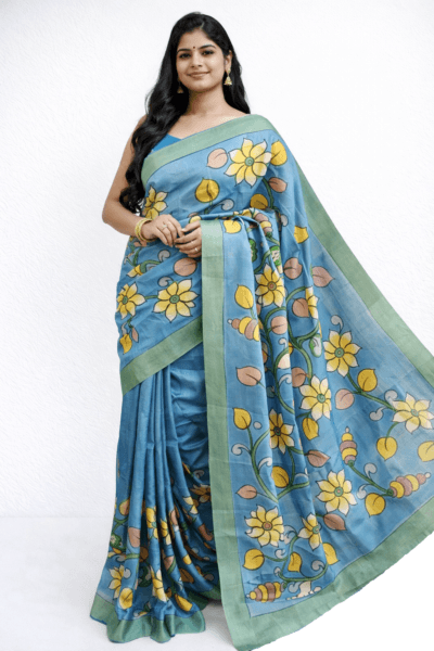 Pure Silk Kalamkari Saree Online