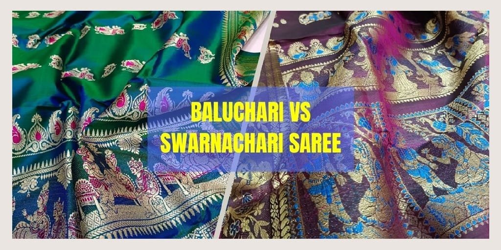 Baluchari vs Swarnachari Saree