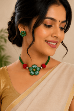 Terracotta Jewellery Choker Set