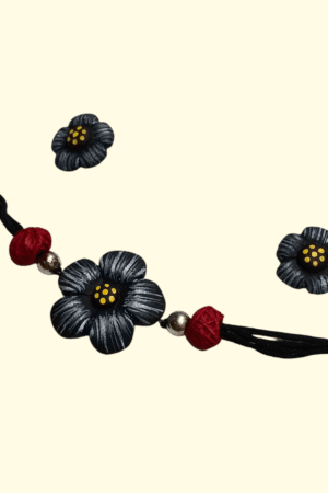Handmade Floral Terracotta Choker