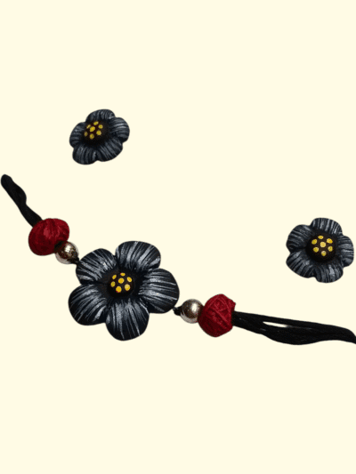 Handmade Floral Terracotta Choker