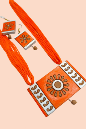 Naksha Terracotta Jewellery Set