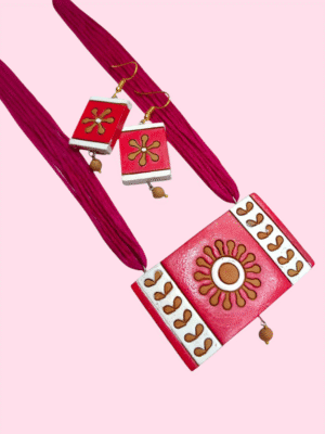 Terracotta Necklace Set