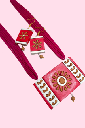 Terracotta Necklace Set