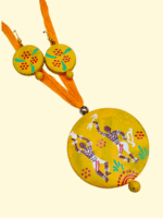 Hand Painted Terracotta Jewellery Set