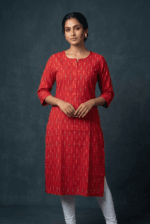 Pure Ikkath Cotton Kurti