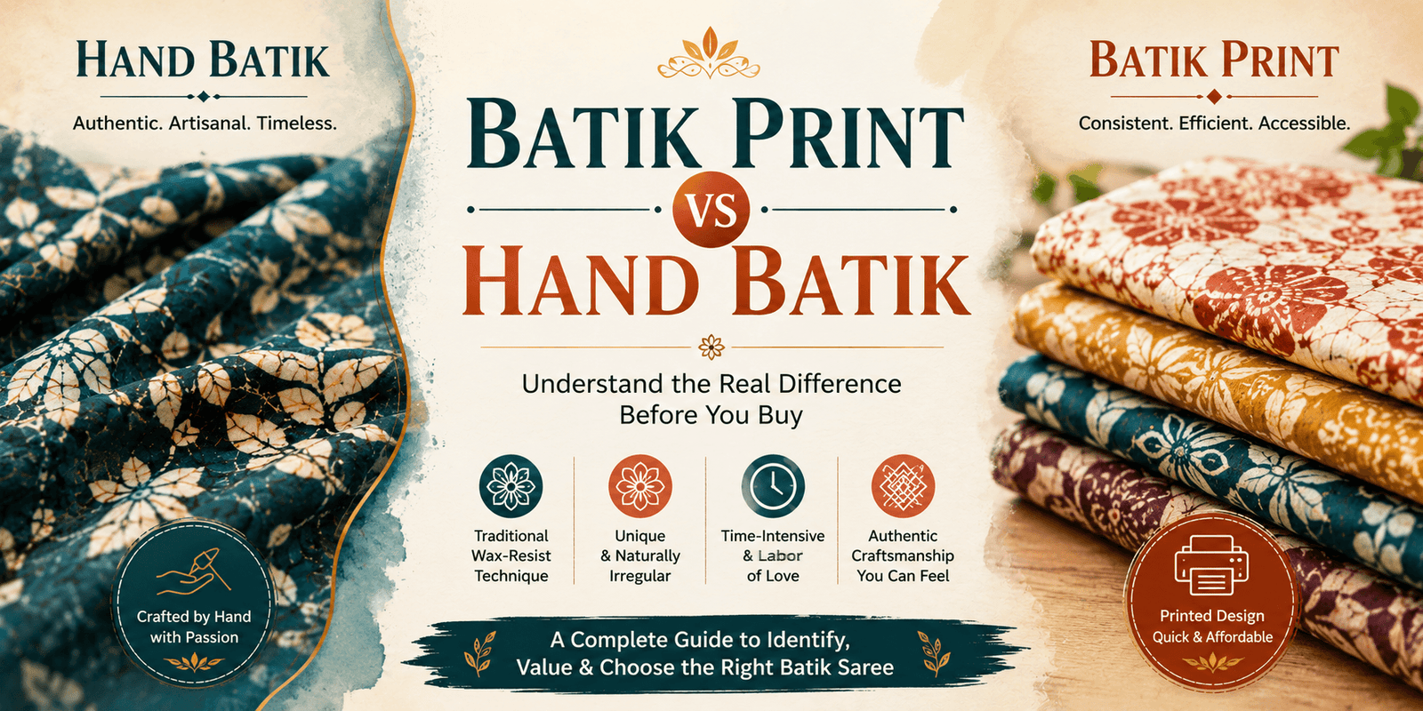 Batik Print vs Hand Batik