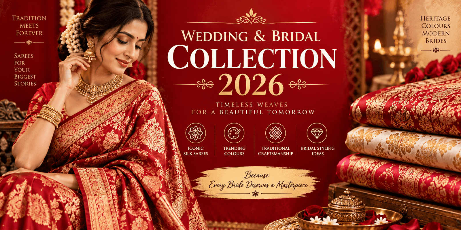Wedding and Bridal Saree Collection 2026