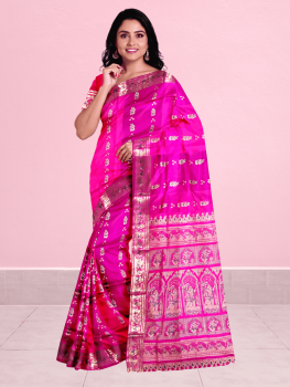 Minakari Swarnachari Silk Saree